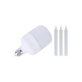 Pazariz 20W 1800 Lümen E27 Led Ampul Mum Seti 6'Lı Indirimli Paket
