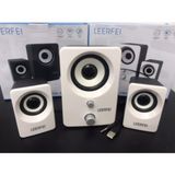 Pazariz 2+1 USB Ses Sistemi Speaker 6W Rms Hoparlör Bilgisayar Laptop Cep Telefonu - Beyaz