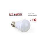 Pazariz 3W Enerji Tasarruflu Led Ampul ( 10 Adet)