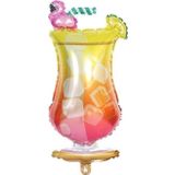 Pazarız 40x85 cm Doğum Günü Kadeh Folyo Parti Balon