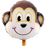 Pazarız 45 cm Doğum Günü Maymun Folyo Parti Balon