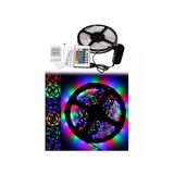 Pazariz 5 Metre Rgb Şerit Led Seti-İç Ve Dış Mekan Silikonlu-Tak Çalıştır