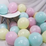 Pazarız 50 Adet Makaron Karışık Soft Renk Pastel Balon