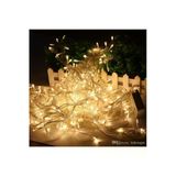 Pazariz 5M Günışığı 50 Led Fişli Noel Parti Yılbaşı Ağaç Dekoratif Aydınlatma Lambası Animasyonlu Süsleme