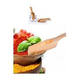 Pazariz 6'lı Ahşap Baharat Kaşığı - Kürek Model Baharat Kaşığı 6 Adet