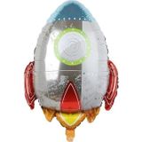 Pazarız 70 cm Doğum Günü Roket Folyo Parti Balon
