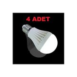 Pazariz 7W Enerji Tasarruflu Led Ampul ( 4 Pk)