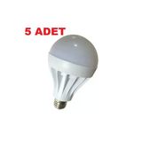 Pazariz 7W Enerji Tasarruflu Led Ampul ( 5 Adet)