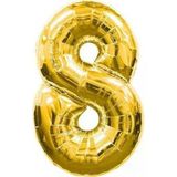 Pazariz 8 Folyo Balon Gold 100 Cm Helyum Balon Uçan Balon