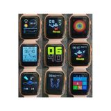 Pazariz Akıllı Saat Nabız Ölçer Bileklik Adımsayar Smart Watch X7 Series 6 Mesaj Okuma Fitpro Siyah