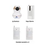 Pazariz Angeleye Ks-512 Full Hd Wifi Ev Ve Bebek Ip Kamera 4İn1 Full Set