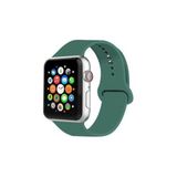 Pazariz Apple Watch Uyumlu 2 3 4 5 6 7 Se Uyumlu 38 Mm 40 Mm 41 Mm Kayış - Çam Yeşili