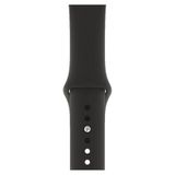 Pazariz Apple Watch Uyumlu 3 4 5 6 7 8 Se Delikli 38 40 41mm Spor Slikon Kordon Kayış Bileklik