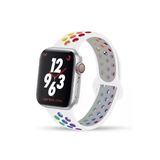 Pazariz Apple Watch Uyumlu Seri 2/3/4/5/6/7/8/Se 40Mm Uyumlu Delikli Spor Kordon Small/Medium
