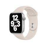 Pazariz Apple Watch Uyumlu Seri 8 7 6 5 4 3 2 38Mm-40Mm-41Mm S/M Spor Silikon Kordon