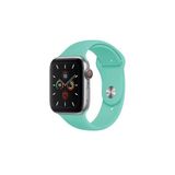 Pazariz Apple Watch Uyumlu Silikon Kordon Kayış 7 - 6 - Se - 5 - 4 - 3 - 2 - 1 38mm 40mm - Beyaz