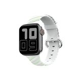 Pazariz Apple Watch Uyumlu1 2 3 4 5 6 38-40-41 Mm Çelik Toka Silikon Trend Kordon Kayış
