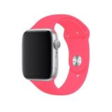 Pazariz Apple Watch Uyumlu1 2 3 4 5 6 7 Se 38Mm Uyumlu Klasik Silikon Kordon Kayış Kayalık Barbie Pink
