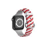 Pazariz Apple Watch Uyumlu2 3 4 5 6 7 Se 38mm 40mm 41mm Spor Renkli Örgü Silikon Kayış Kordon