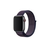 Pazariz Apple Watch Uyumlu2/3/4/5/6 44mm Hasır Kordon/kayış Indigo