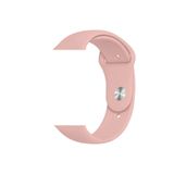 Pazariz Apple Watch Uyumlu3/4/5/6/7/8/Se Silikon Kordon Yumuşak Ve Pürüzsüz 41Mm 40Mm 38Mm Klasik