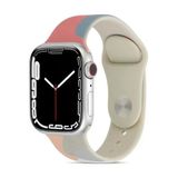 Pazariz Apple Watch Uyumlu38mm 40Mm 41Mm 1/2/3/4/5/6/Se/7/8 Kordon Karışık Renkli Silikon Kordon