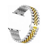 Pazariz Apple Watch Uyumlu38mm 40Mm 41Mm 1/2/3/4/5/6/Se/7/8 Kordon Şeritli Metal Kordon 36