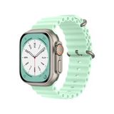 Pazariz Apple Watch Uyumlu42mm 44Mm 45Mm 49Mm 1/2/3/4/5/6/Se/7/8/Ultra Kordon Ocean Uyumlu