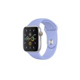 Pazariz Apple Watch Uyumlukordon 2 3 4 5 6 Se 38 Mm Ve 40 Mm Silikon Kordon Kayış - Lila