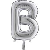 Pazariz B Folyo Balon Gümüş 100 Cm Helyum Balon Uçan Balon