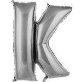 Pazarız Balon K 76 cm Gümüş 34 inç Harf Folyo Balon