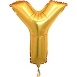 Pazarız Balon Parti Y Gold 102 cm Harf Folyo Balon