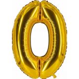 Pazariz balon Rakam Balon Folyo Orta Boy 75 cm Gold 0