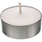 Pazariz Beyaz Yuvarlak Tealight Mum - 1 Adet