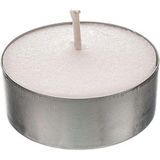 Pazariz Beyaz Yuvarlak Tealight Mum - Renkli - 1 Adet
