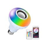 Pazariz Bluetooth Hoparlör Rgb Led La Uzaktan Kumandalı Ampul