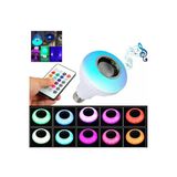 Pazariz Bluetooth Hoparlör Rgb Ledli Lamba Kumandalı Mp3 Çalar Ampul Renkli Ampul Rgb
