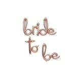 Pazariz Bride To Be Folyo Balon Rose Gold