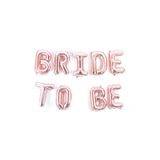 Pazariz Bride To Be Rose Gold Folyo Balon Seti Bekarlığa Veda Balonu