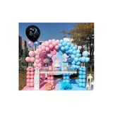 Pazariz Cinsiyet Belirleme Balonları Toplam 100 Adet Balon Balon Zinciri Ve Cinsiyet Balonu