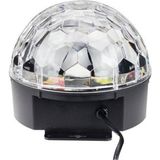 Pazariz Disko Topu Rgb Ledli Bluetooth Hoparlör Sese Duyarlı -Kumandalı - Beyaz