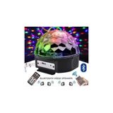 Pazariz Disko Topu Rgb Ledli Bluetooth Hoparlör Sese Duyarlı -Kumandalı