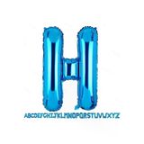 Pazariz Fırsat Ayı 1 Metre Mavi H Harfi Folyo Harf Folyo Balon H Harf Balon Dekor Süsleme Balon