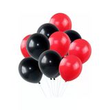 Pazariz Fırsat Ayı Balon Metalik Sedefli Balon 50 Kırmızı 50 Siyah Karışık 100 Adet