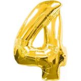 Pazariz Fırsat Ayı Gold Folyo Balon Sayılı Helyum Balon 100 Cm Dev Boy 4
