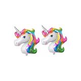 Pazariz Fırsat Ayı Unicorn Folyo Balon 3 Lü Set