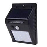 Pazariz Fotoseli Led Lamba Işık Sensörlü Güneş Enerjili Solar Duvar Kapı Kamp Bahçe