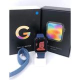 Pazariz G68L Watch 6s Uyumlu Akıllı Saat Konuşma Özellikli Türkçe Menü Yan Tuşlar Aktif Uygulama - Şeffaf