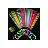 Pazariz Glow Stick Fosforlu Neon Çubuk Bileklik Parti Konser Bilekliği 10 Adet