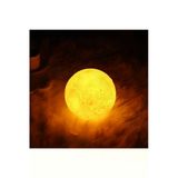 Pazariz Gün Işığı 3D Ay Dekoratif Küre Gece Lambası
